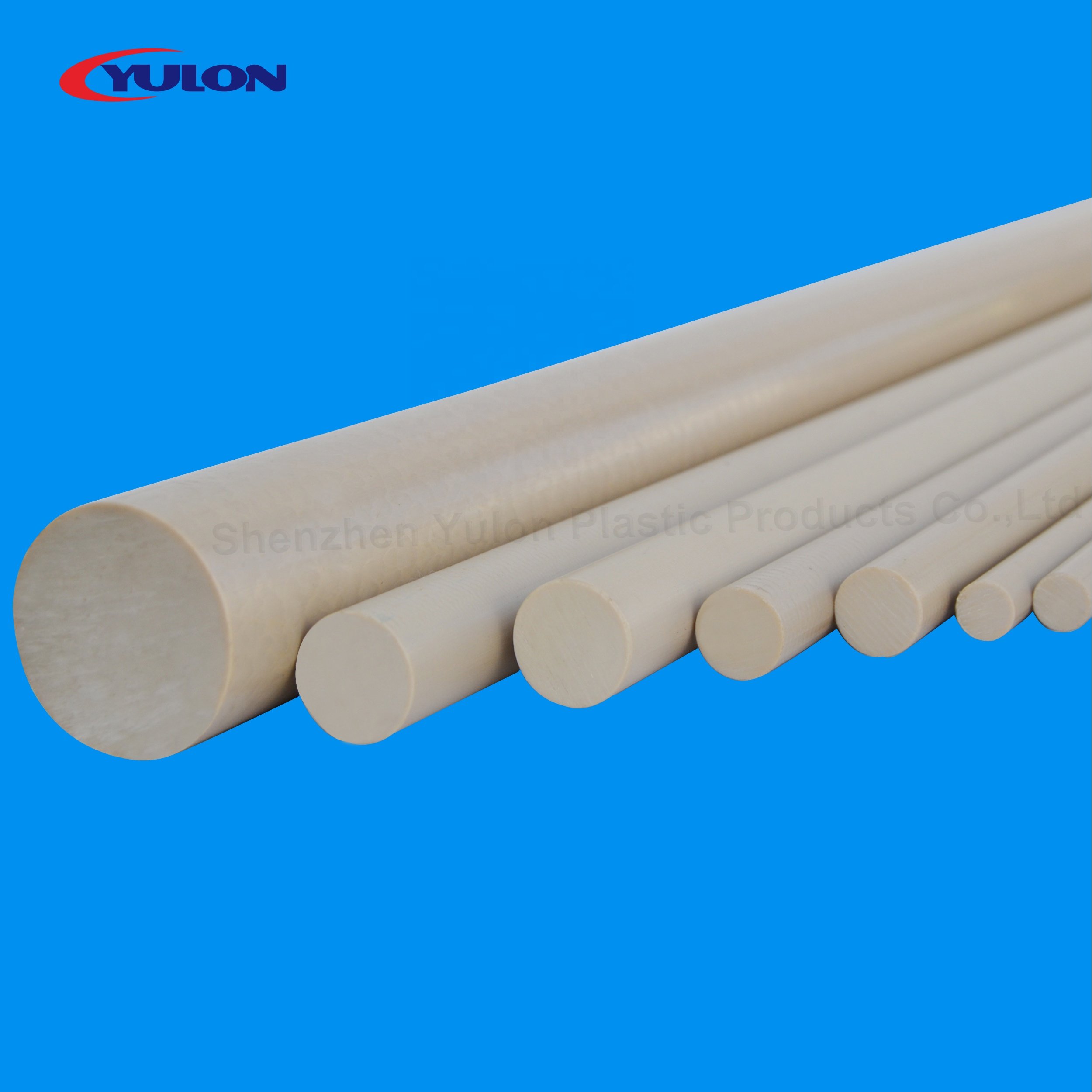 Plastic peek rod virgin products peek parts