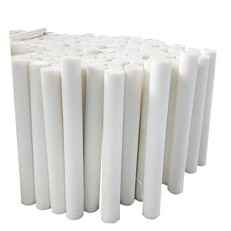 Chinese Supplier cheap nylon rod plastic rods Extrusion ptfe rod With Holes