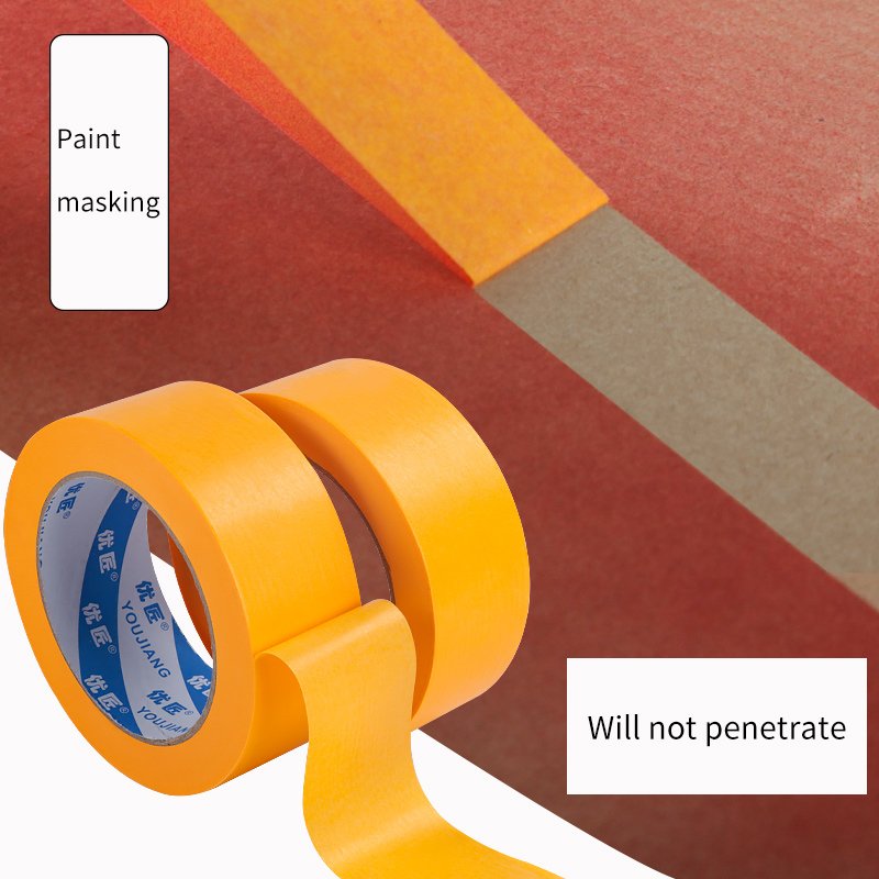 YOUJIANG washi painter automotive Masking waterproof custom Washi Gold band Painter's Japanese Rice Paper Tape