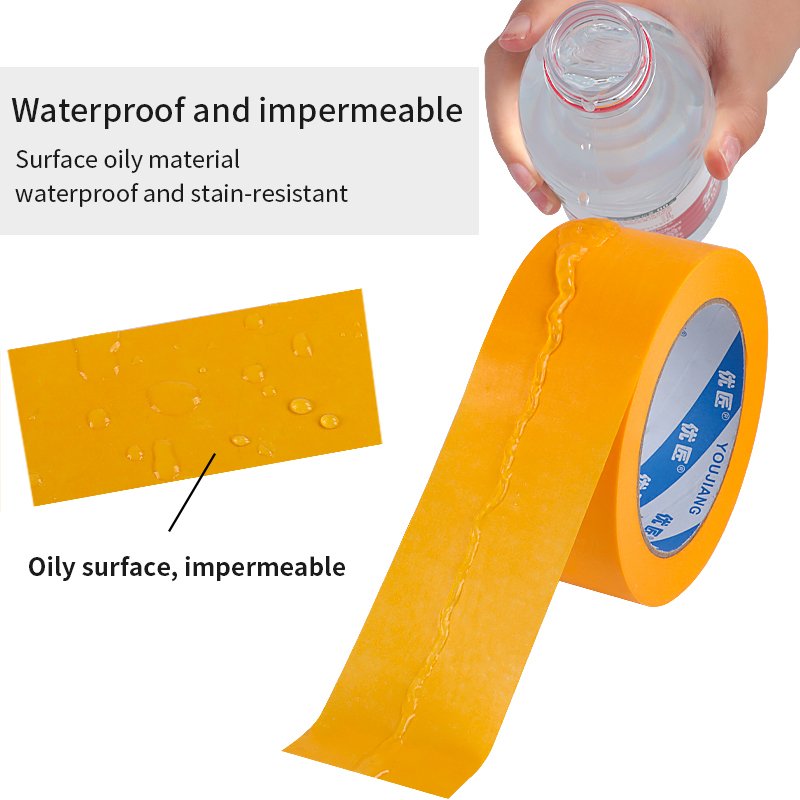 YOUJIANG washi painter automotive Masking waterproof custom Washi Gold band Painter's Japanese Rice Paper Tape