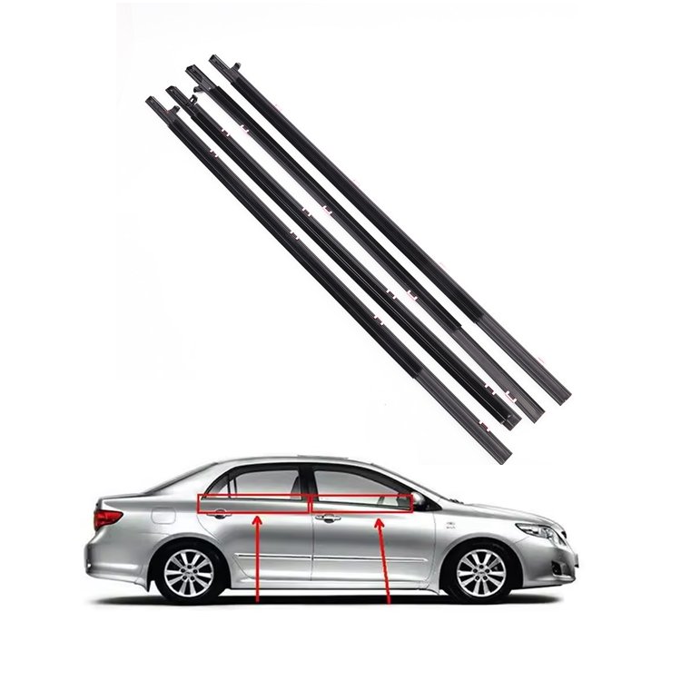 Protective EPDM Rubber Pinch Weld Car door rubber Weatherstrip