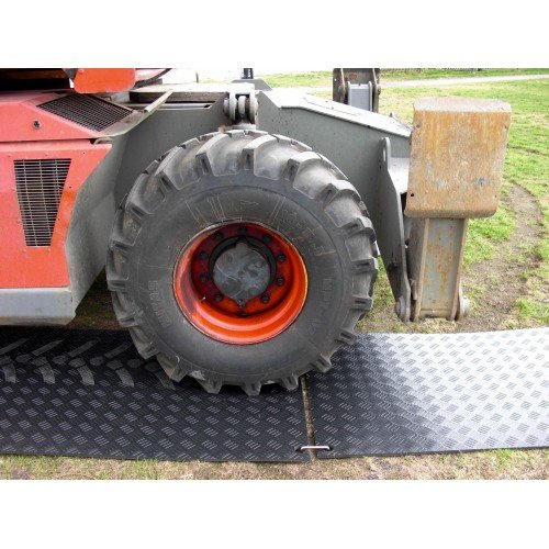 4x8 HDPE Ground Protection Mats Lawn Protection Mat Heavy Duty Temporary Road Trackway Roadway Pathway Access