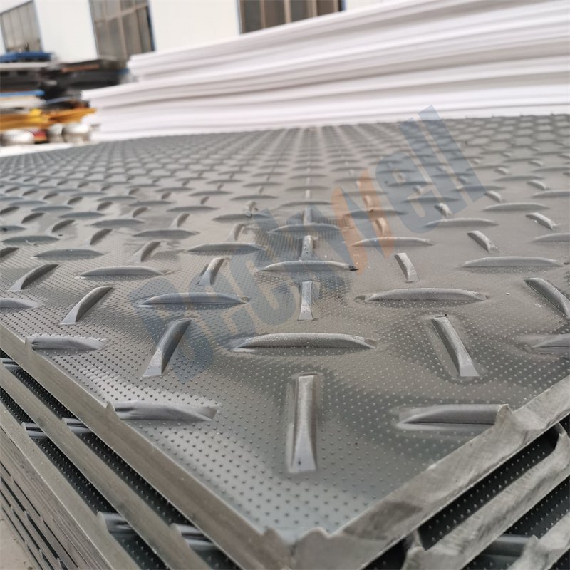 4x8 HDPE Ground Protection Mats Lawn Protection Mat Heavy Duty Temporary Road Trackway Roadway Pathway Access
