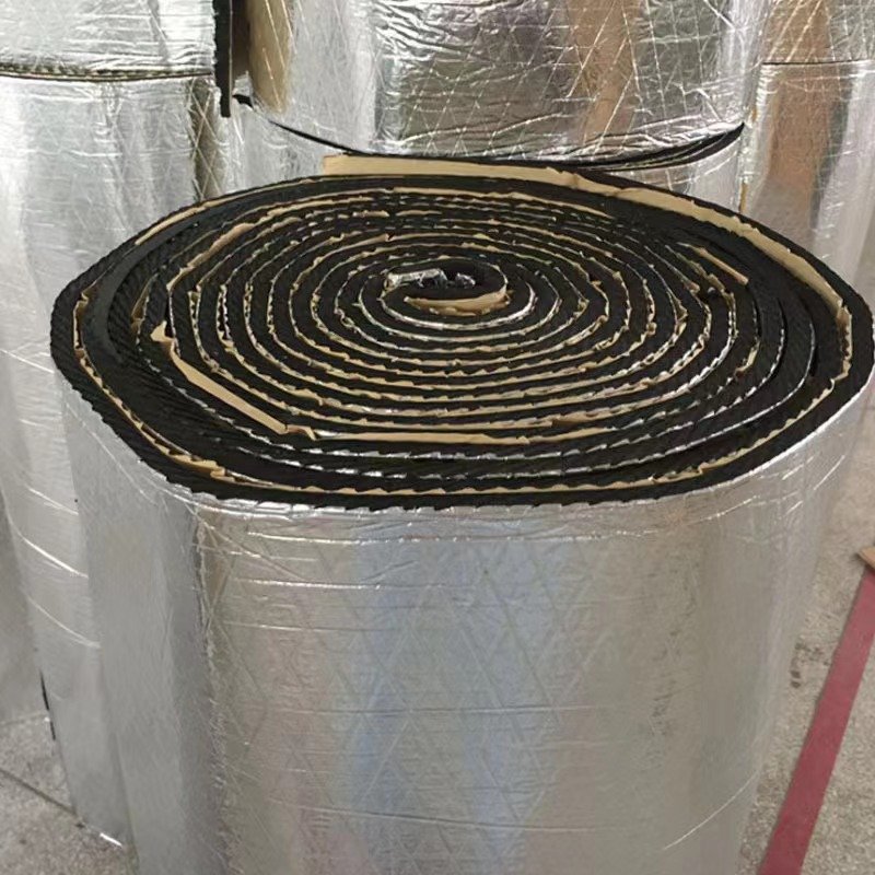 Aluminium Film Heat Insulation backed foam coated rolls