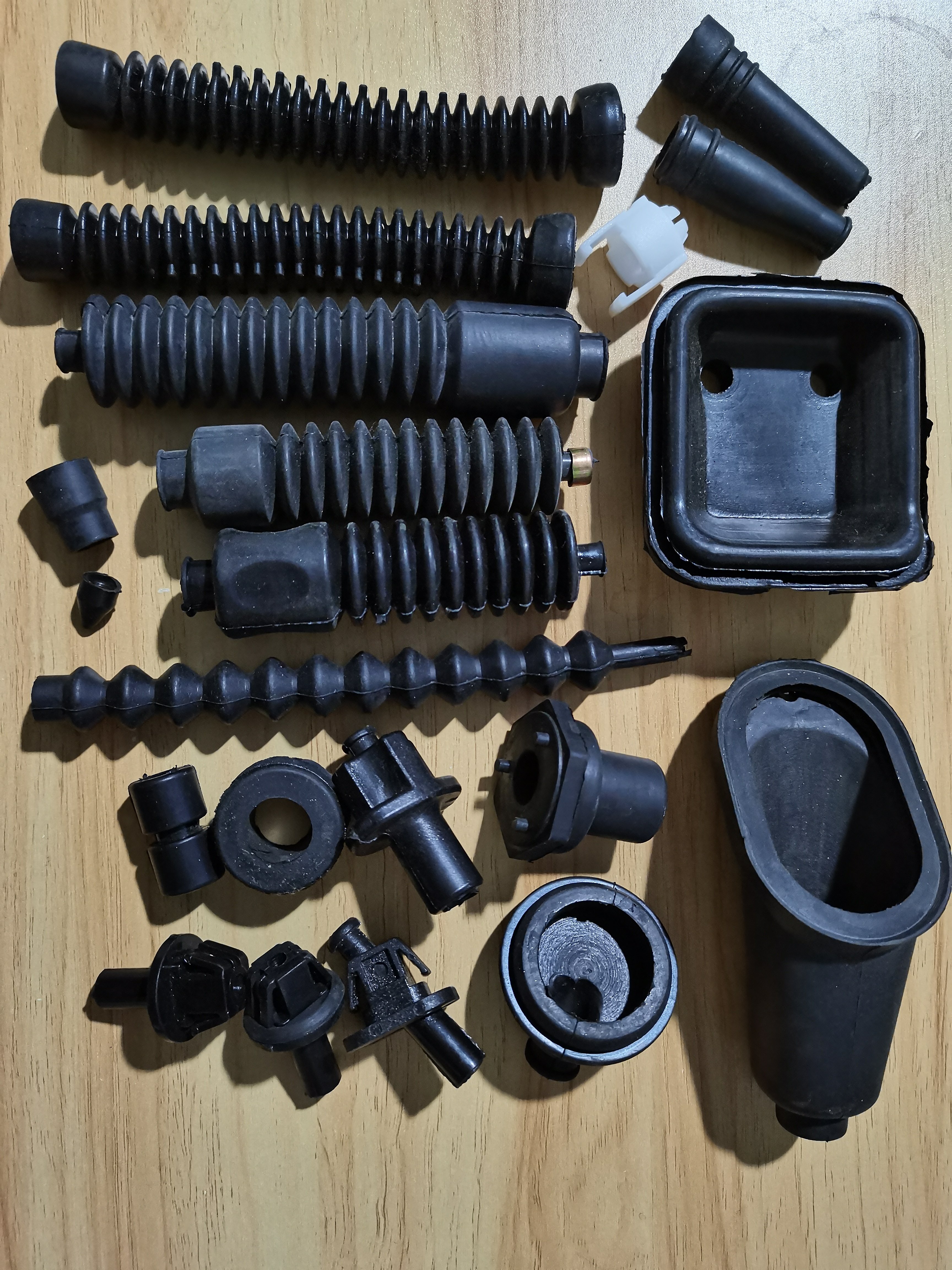 Metal End Fittings Auto and Motorcycle Control Cable Accessories Components Rubber end parts