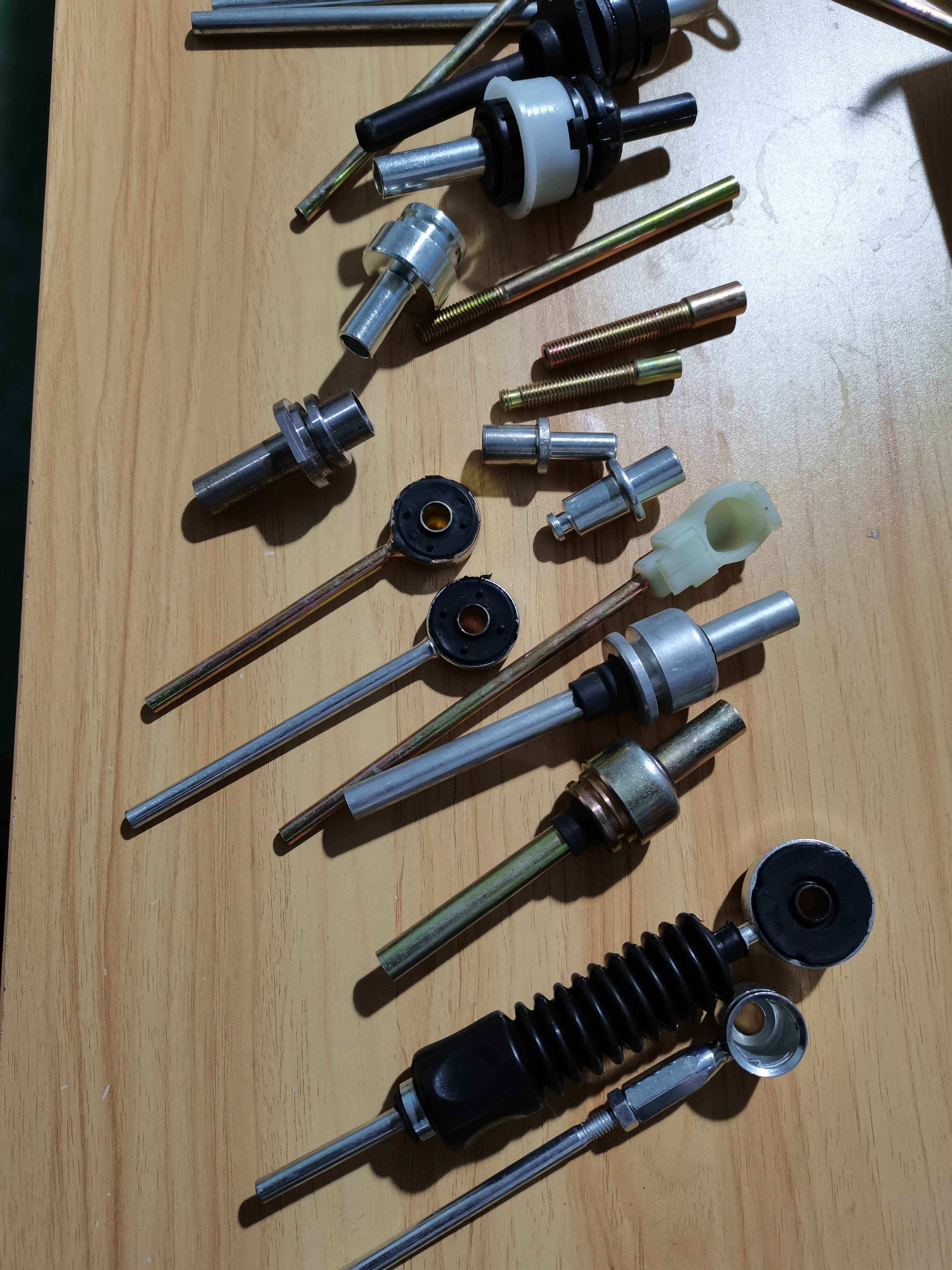 Metal End Fittings Auto and Motorcycle Control Cable Accessories Components Rubber end parts