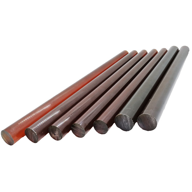 Black color Factory Natural Extruded Ultem bar 1000 High strength Black PEI CF30 rod
