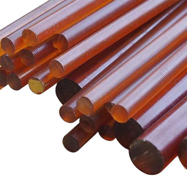 Black color Factory Natural Extruded Ultem bar 1000 High strength Black PEI CF30 rod