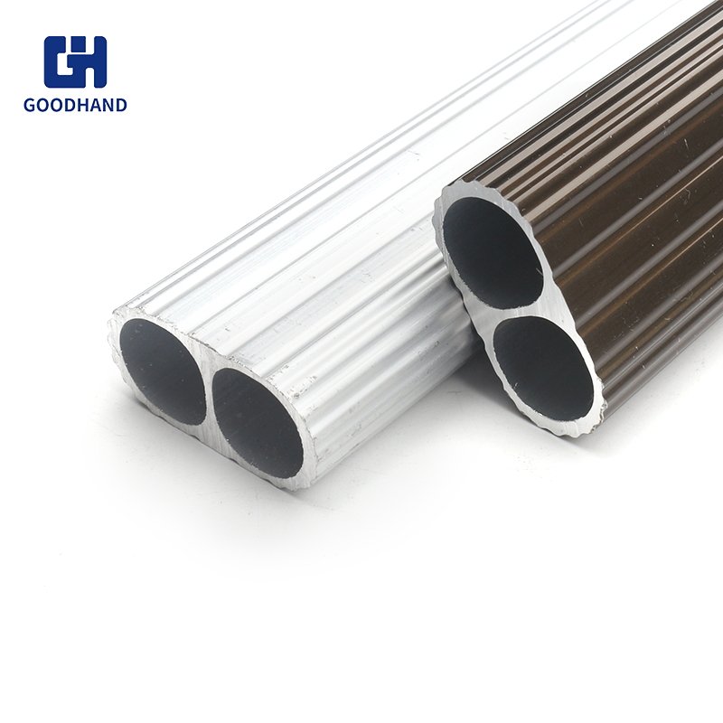 Wardrobe Pole Clothes aluminum Hanging Tube Closet Rail pipe rack