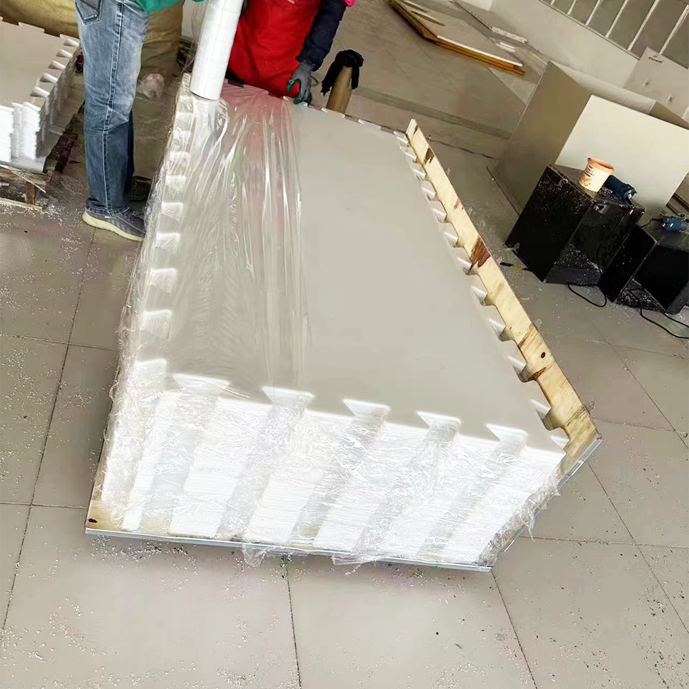 ZSPE High Strength HDPE Ice Hockey Rink Plastic Sheets Excellent for Rinks