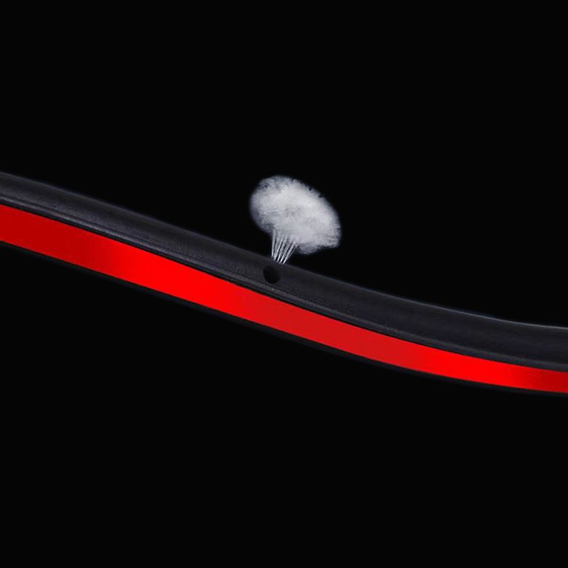 Car Door Seal Strips Universal Car Door Weather Stripping Double Layer Rubber Seal Strip Self Adhesive Auto Door