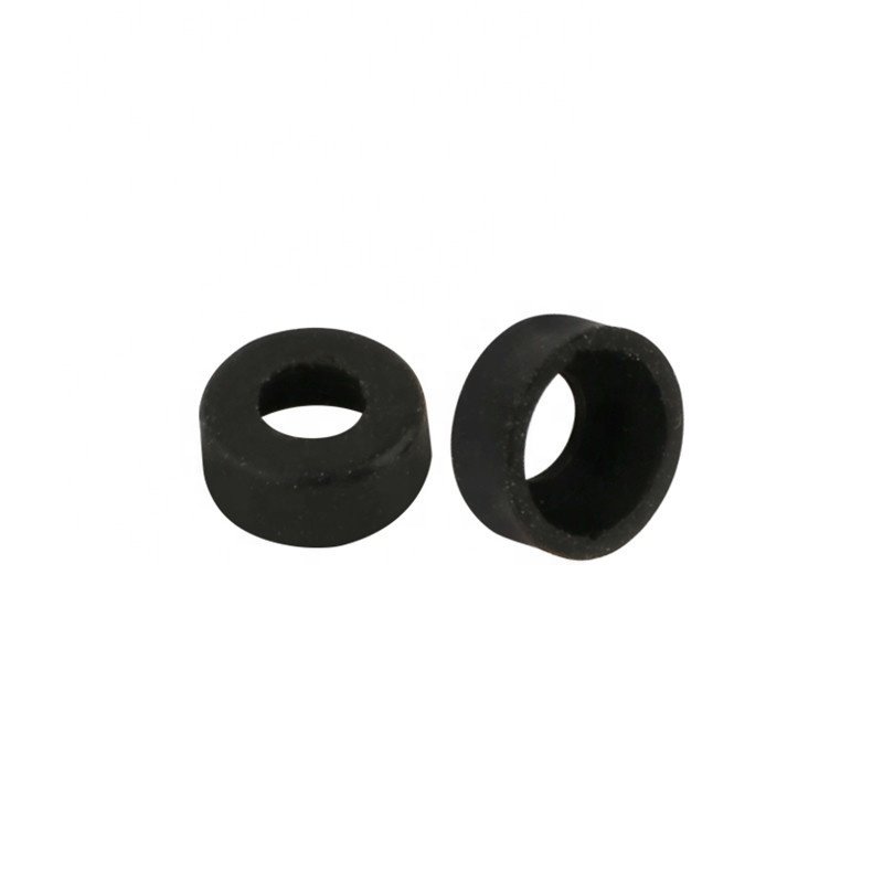 Black silicone rubber cover for microphone silicone rubber seal parts microphone head cover