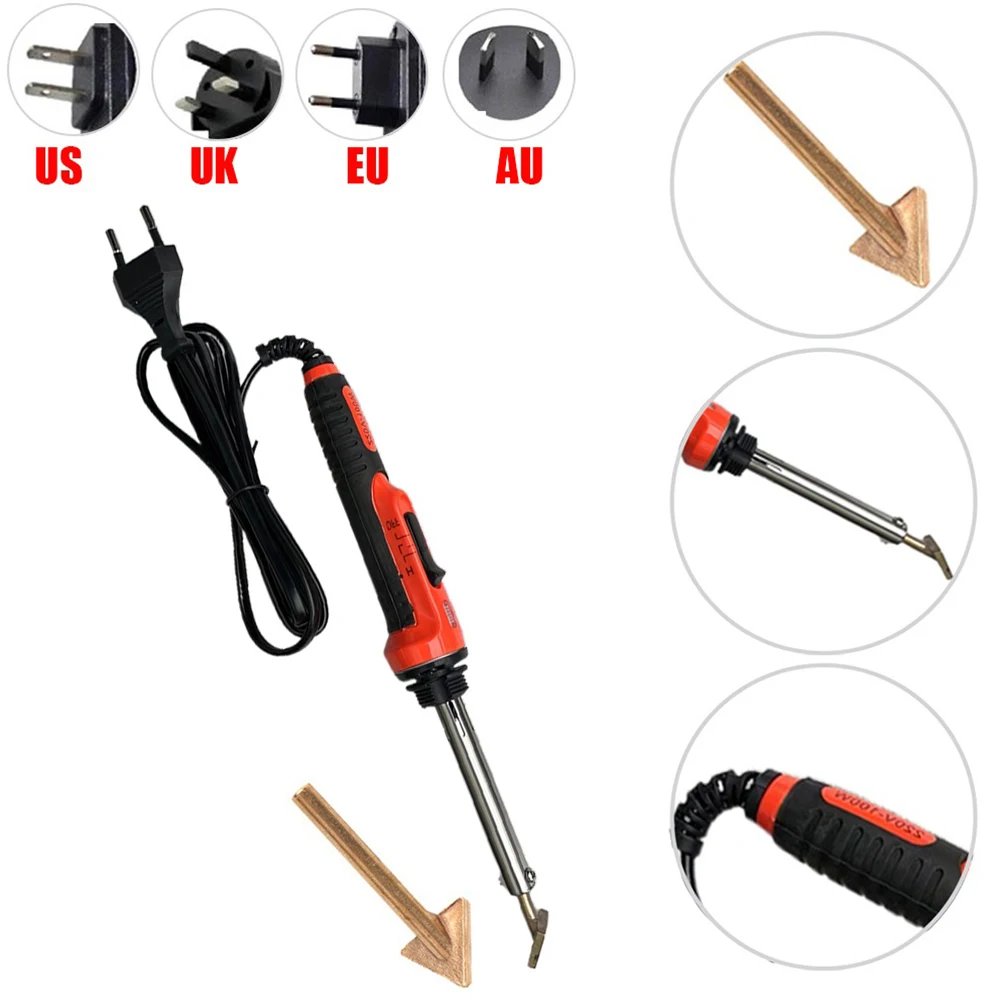 Plastic Welding Kit 110V/100W Plastic Welder for Automotive Bumper Repair with Weld Rods, Kayak Tank Canoe Dashboard Repair