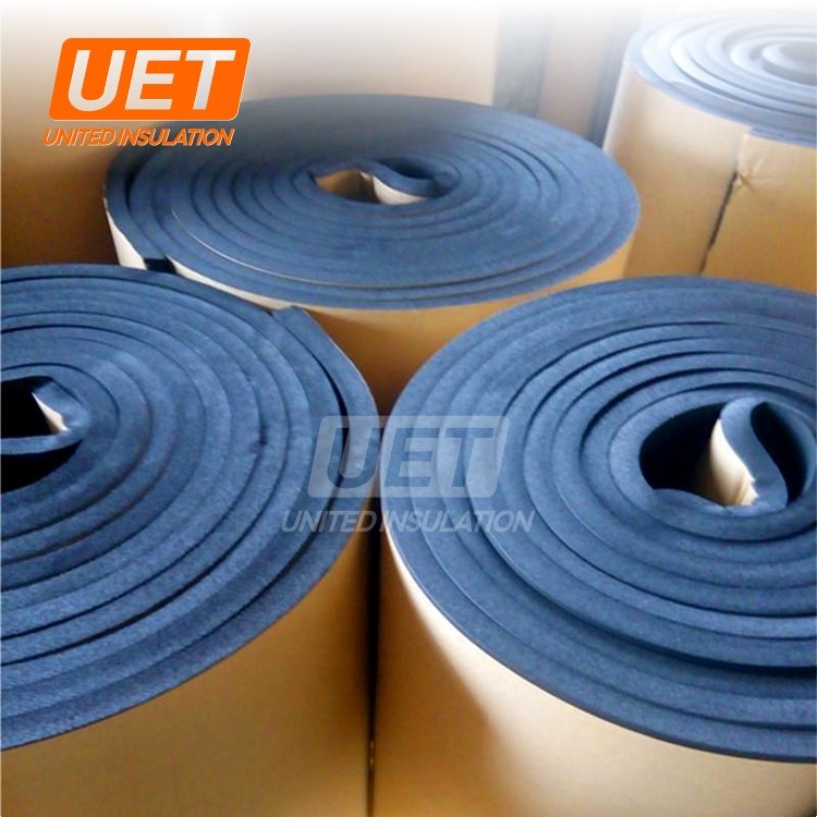 1 inch foam insulation thick black rubber roll 1" foam sheet 10mm black nitrile