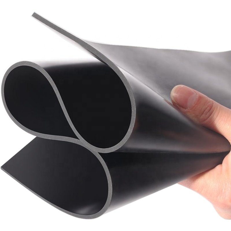 0.5mm 1mm 2mm 3mm 4mm various size custom black silicone rubber sheet for Vacuum press
