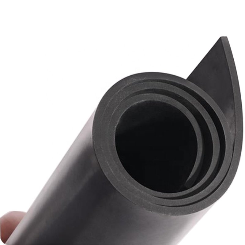 0.5mm 1mm 2mm 3mm 4mm various size custom black silicone rubber sheet for Vacuum press