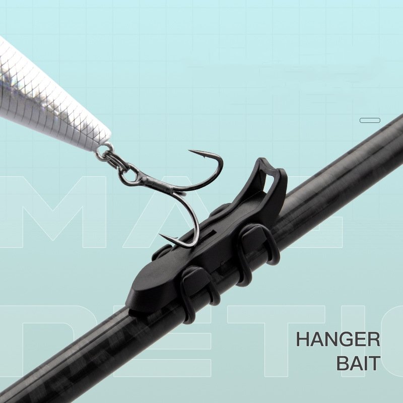 High Quality Fishing Hook Keeper Hanger Fishing Rod Lure Bait Magnetic Practical Fishing Hook Holder