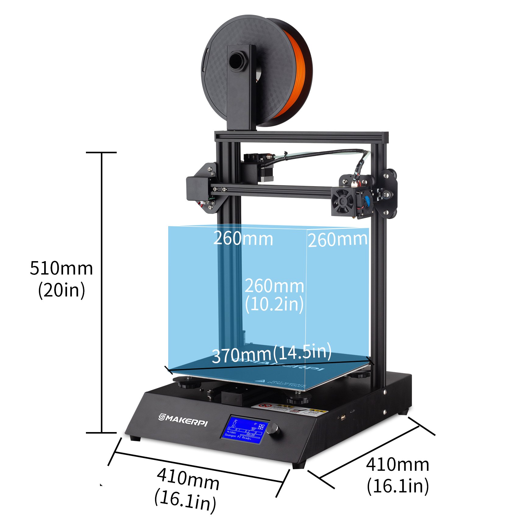 Easy Operate Multifunction Cheapest Plastic Extruder Fdm 3d Printer Impresora 3d Printer