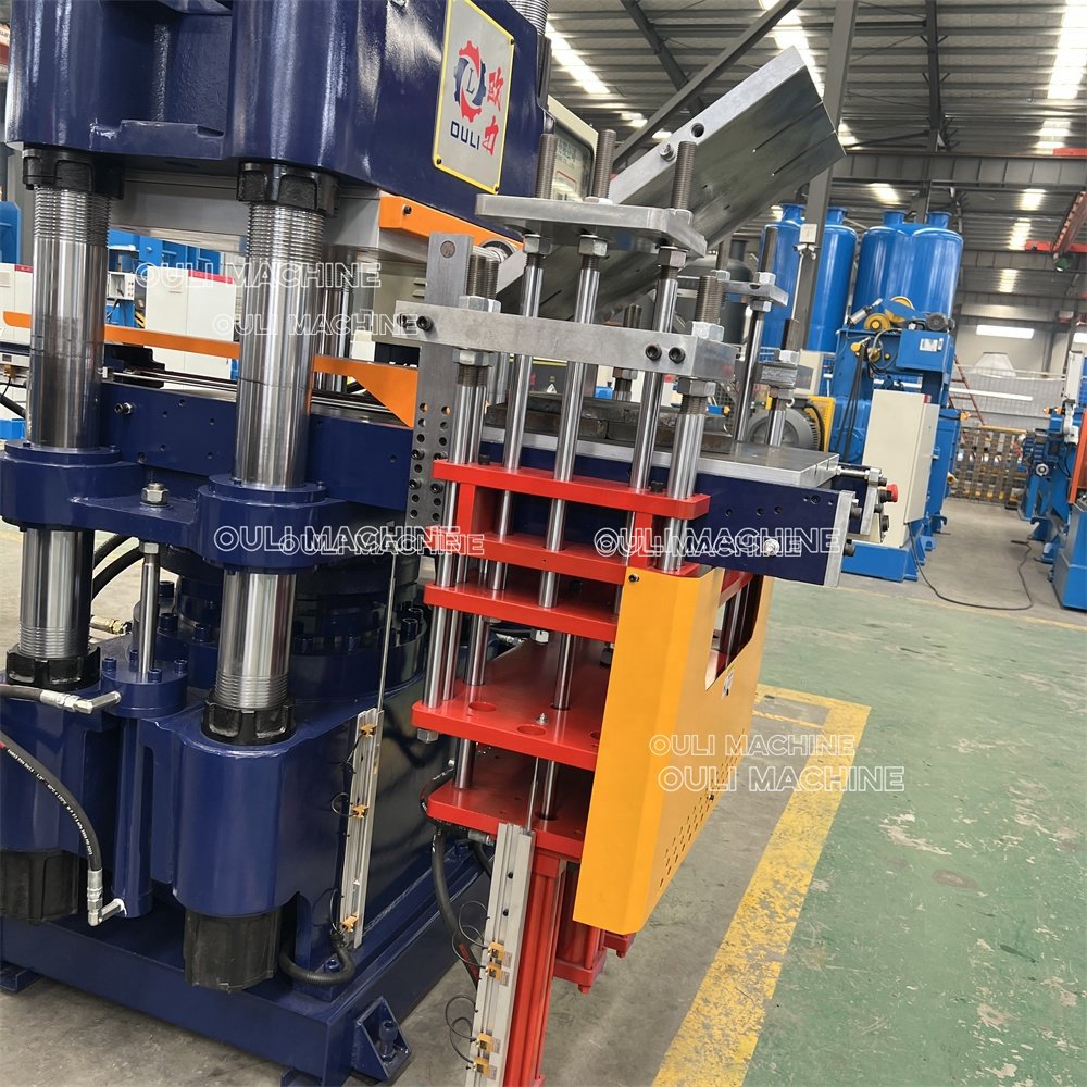 New Arrival Automatic 500*500 Rubber Vulcanizing press machine, with PLC control Temperature adjustable curing machinery