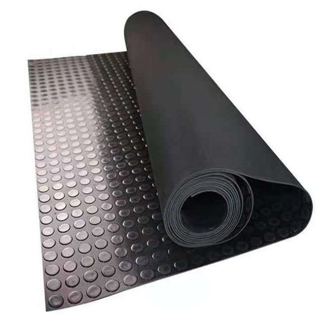 Anti Slip Coin Pattern Anti Slip Rubber Floor Mat