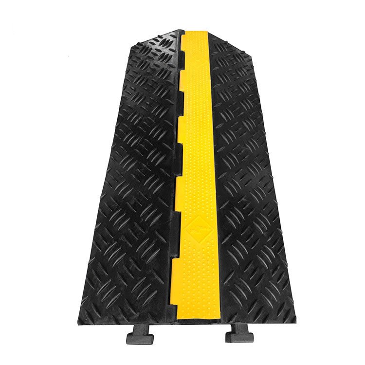 Wire Protector Cable Rubber Speed Hump with Custom Cutting Service