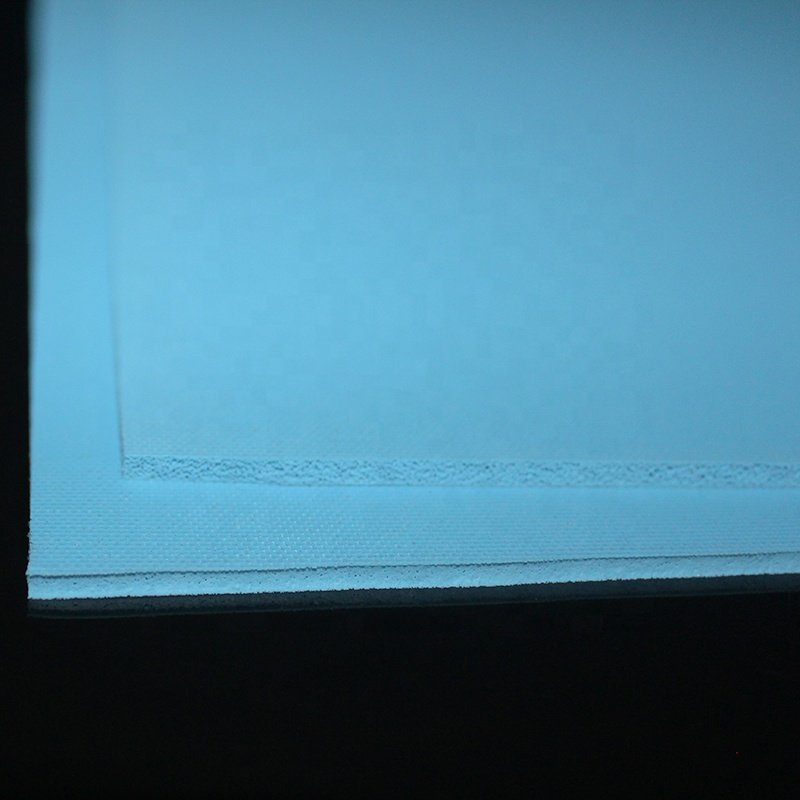Custom heat resistant insulation thermal conductive silicone sponge rubber sheet foam pad