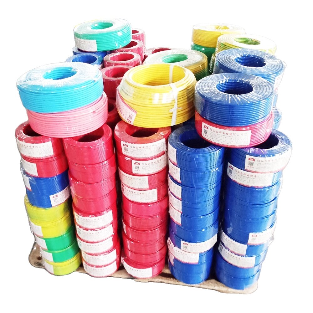 2024 new QingOu ISO CE China manufacturer 18 20 awg copper automotive cable wire/roll all color Factory electrical wire for sale