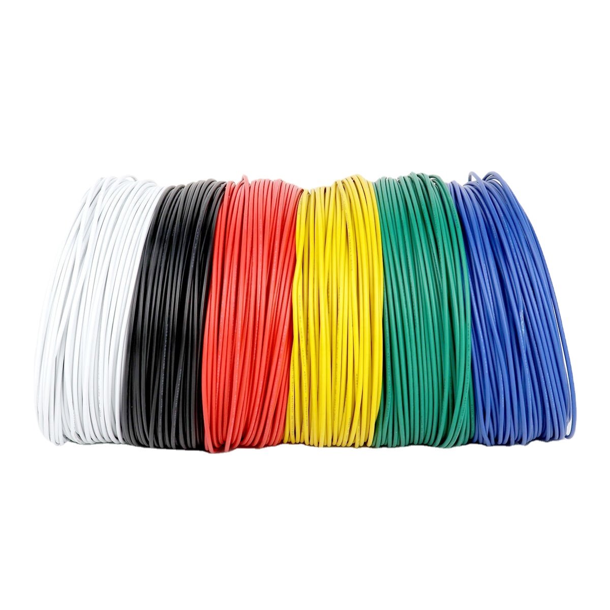 2024 new QingOu ISO CE China manufacturer 18 20 awg copper automotive cable wire/roll all color Factory electrical wire for sale