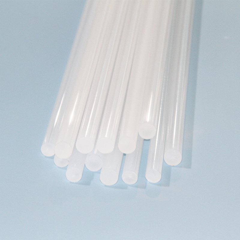 Extruded Rod Solid Plastic Low Temperature Resistance PCTFE Rods
