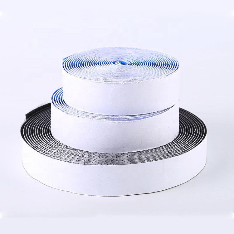 2024 Self Adhesive Sticky Fastener Sticky Magictape White 20mm 25mm Wide Ultra Thin Glue Back Hook and Loop Rubber 3m Tapes