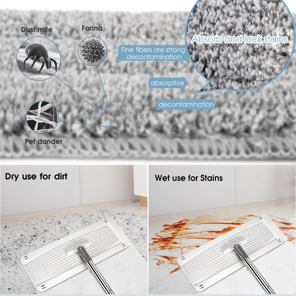 Masthome new design oem/odm Microfiber Spin Flat Mop With Bucket for housework