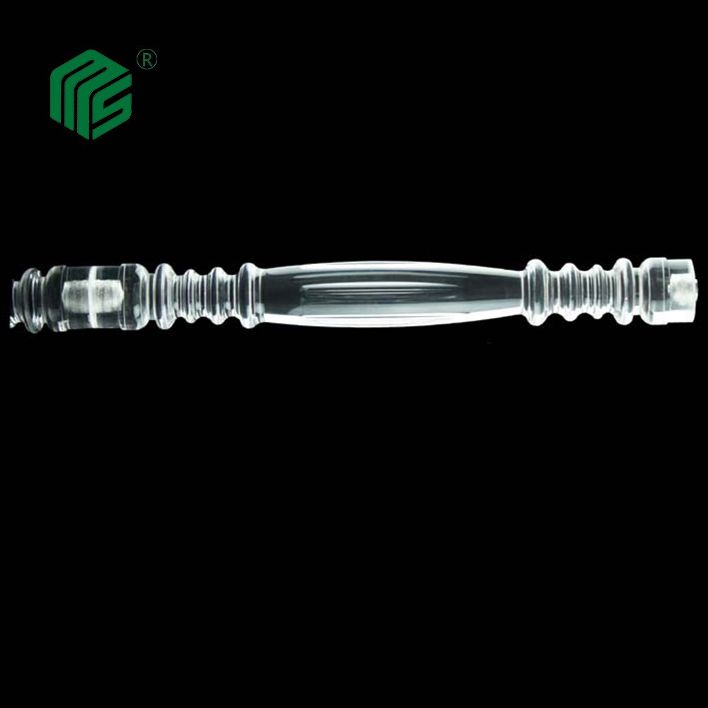 Clear Colorful Acrylic Stair Handrail Rod Crystal Balusters