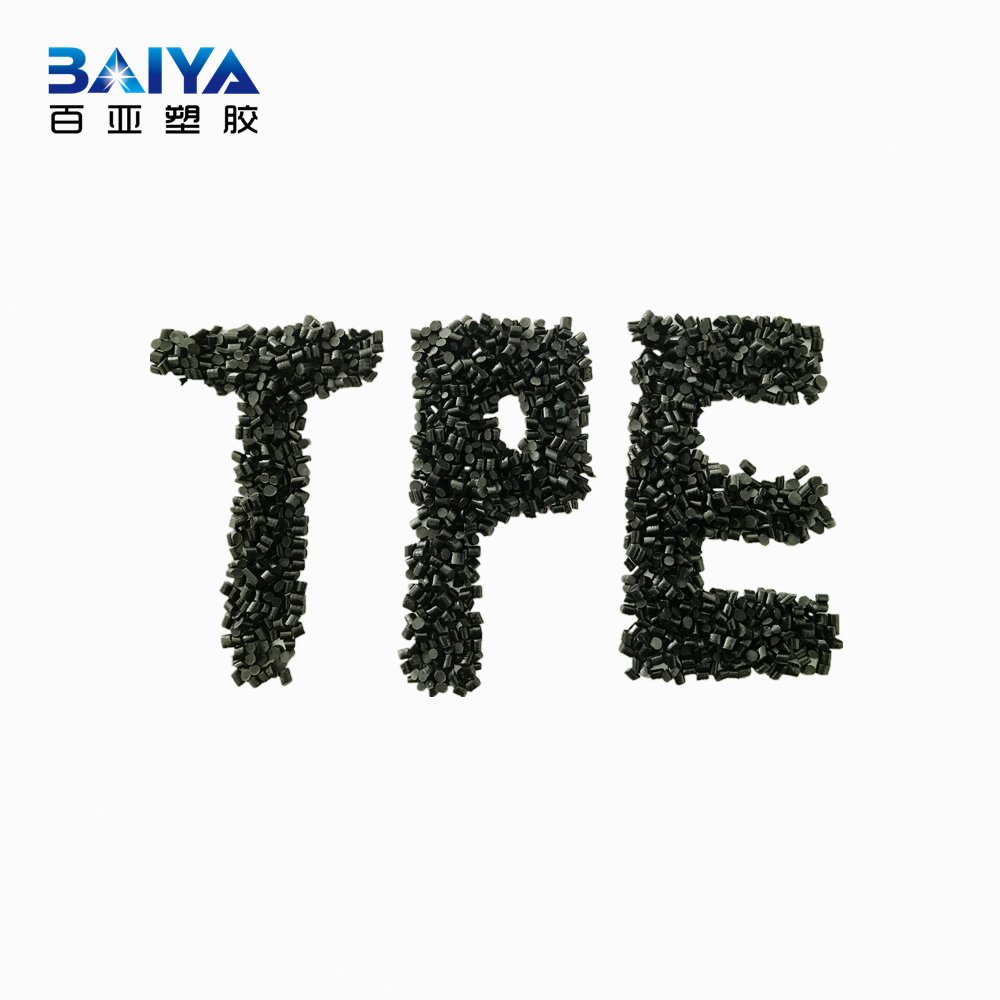 Automotive Thermoplastic Rubber/Injection-Molded TPE Granule white black TPE granules rubber