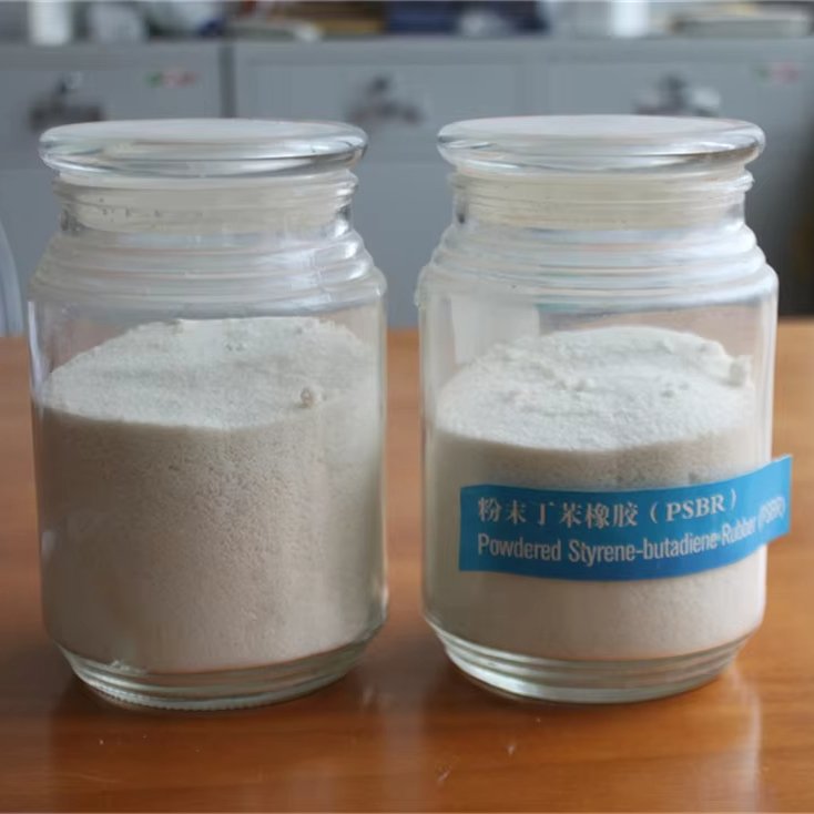 Factory Custom Butylbenzene Styrene Type Plastic Powdered Styrene Butadiene Rubber for Sale