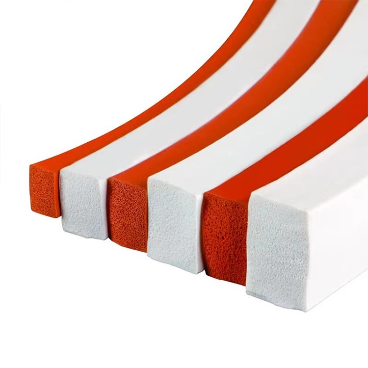 Factory custom silicone solid shaped seal/silicone high temperature seal