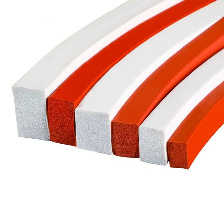 Factory custom silicone solid shaped seal/silicone high temperature seal