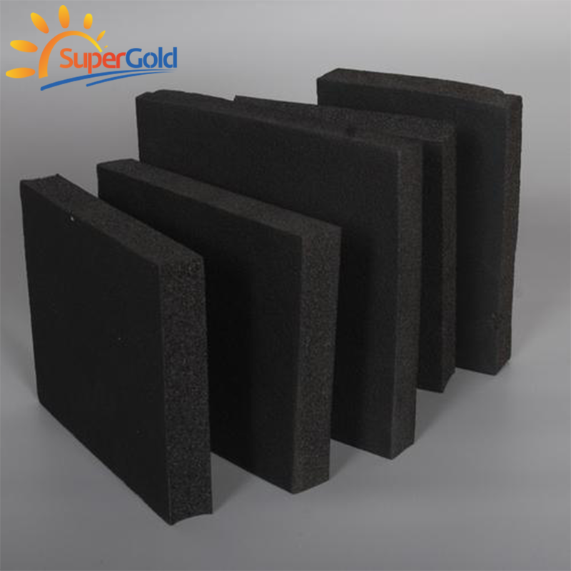SuperGold heat insulation materials nbr foam sponge sheet closed cell rubber plastic foam soft board
