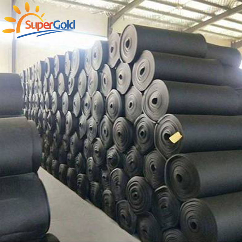 SuperGold heat insulation materials nbr foam sponge sheet closed cell rubber plastic foam soft board