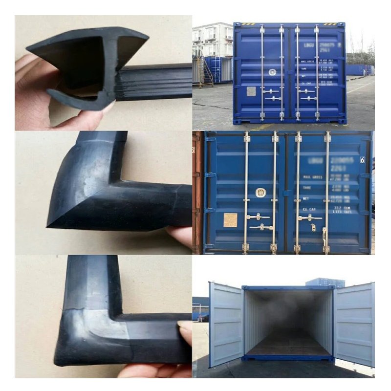 Custom stock shipping manufacturer rubber j shape extrusion freezer fridge refrigerator container rubber door gasket seal strip