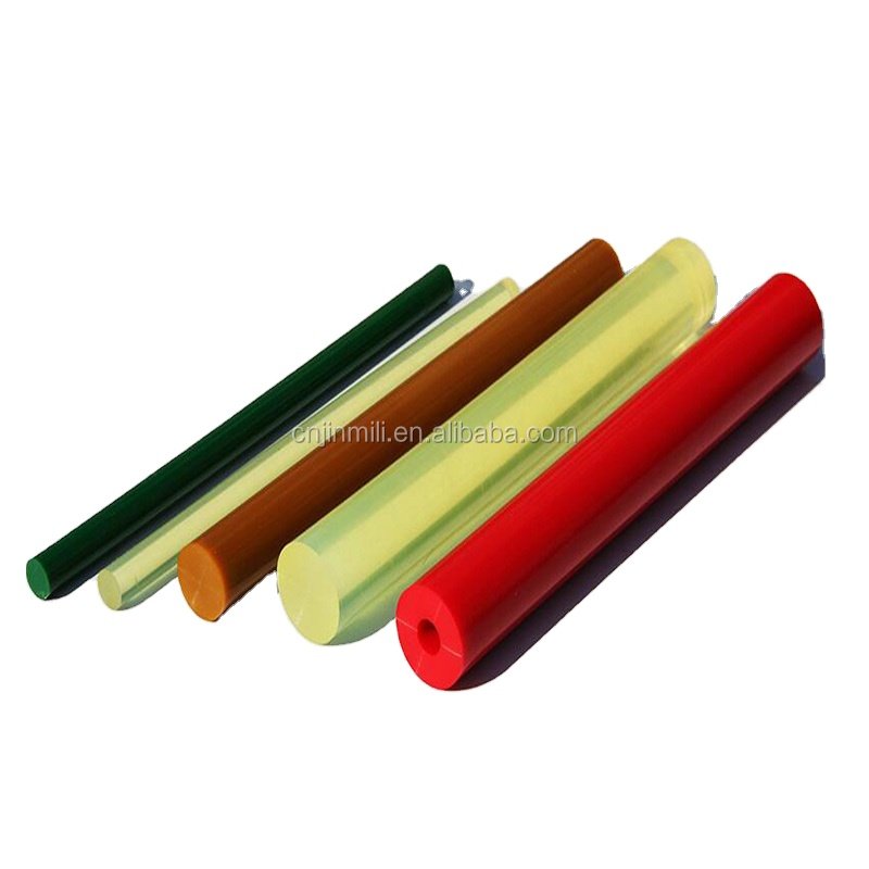 90A 95A Red PU Rod Polyurethane Rod PU Plastic Rod Polyurethane Board Polyurethane Sheet