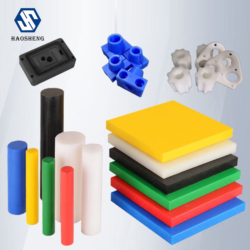 High Quality Factory Direct Sell Natural nylon plastic pulley plastic sheets silicone rod pipe spacer hdp gear coupling