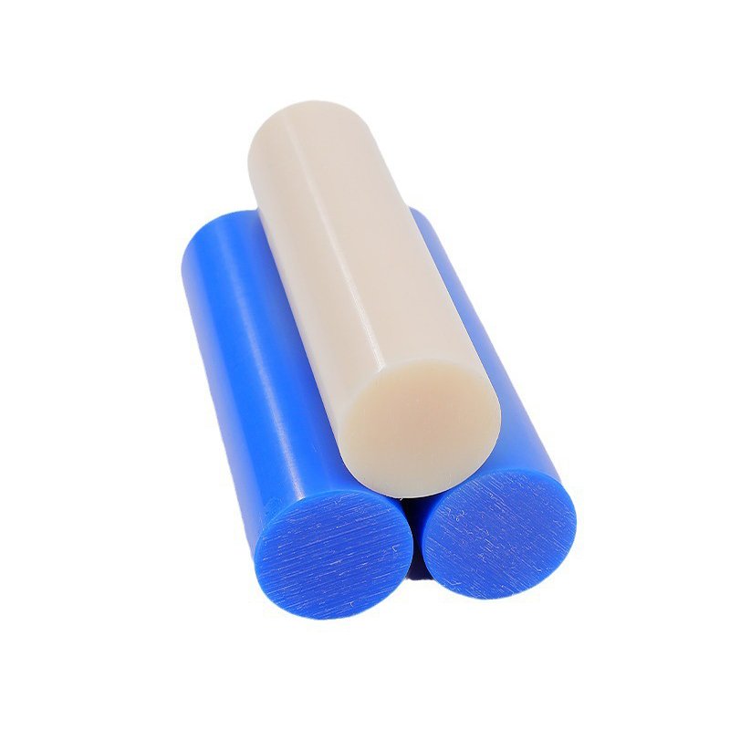 Enigneering Plastic Cream Color MC Cast Nylon Rod Round Bar plastic PVC rod with low price for hot sale