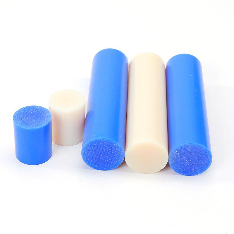 Enigneering Plastic Cream Color MC Cast Nylon Rod Round Bar plastic PVC rod with low price for hot sale