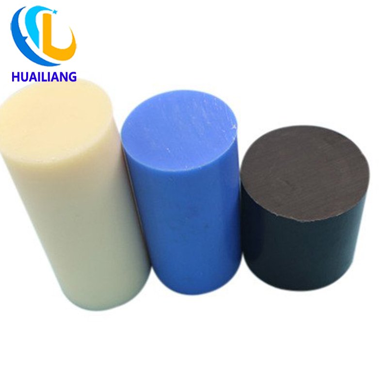 high quality custom made High Anti-Impact Strength And Good Toughness nylon rods solid plastic extruded rods