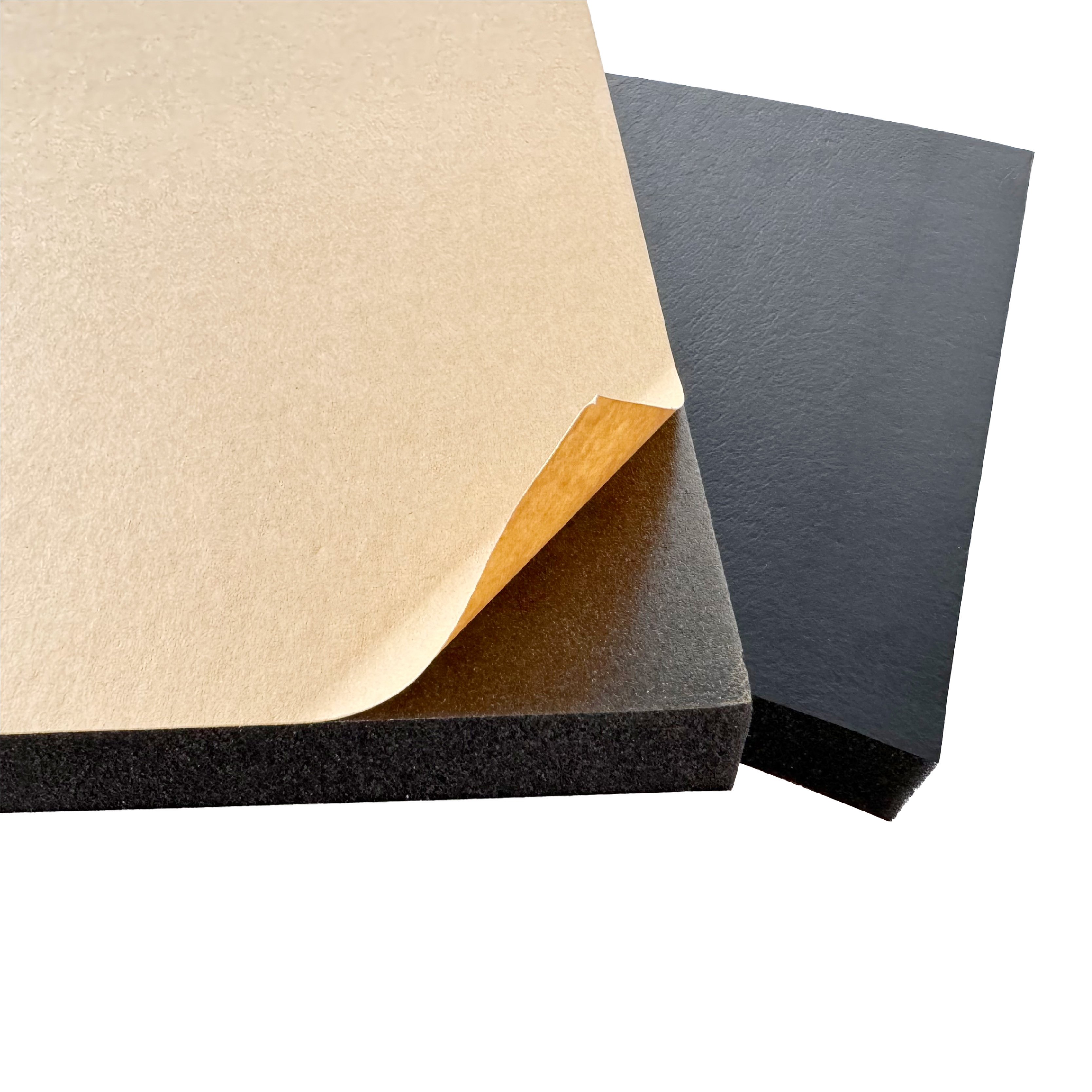 Different density coated sponge seal insulation and sound insulation