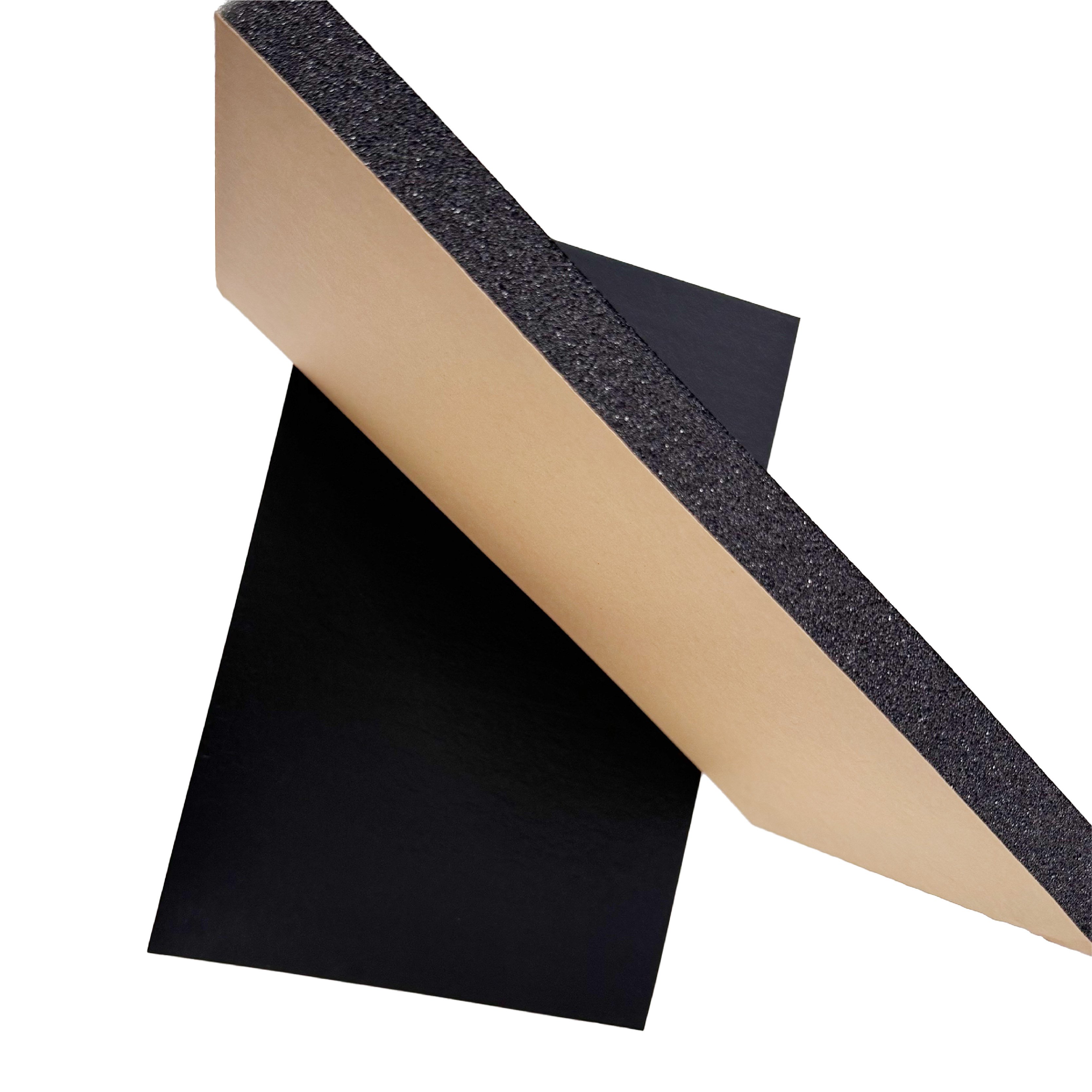 Different density coated sponge seal insulation and sound insulation