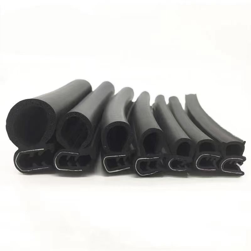 Waterproof Windproof Seal Strip Oem Extrusion Automotive Door Car Weather Strip Rubber Car Door Window Trim Edge Moulding Rubber