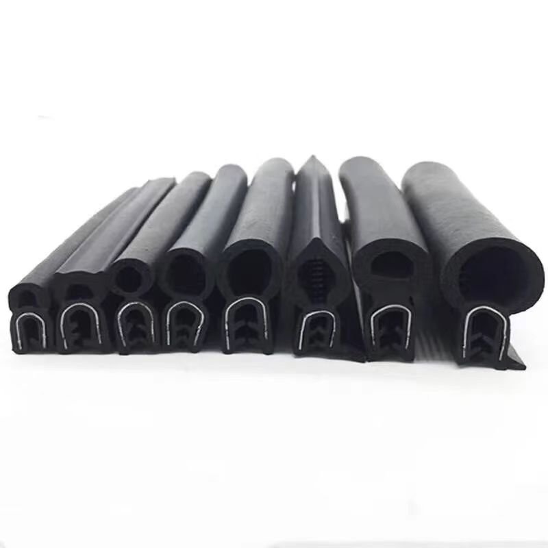 Waterproof Windproof Seal Strip Oem Extrusion Automotive Door Car Weather Strip Rubber Car Door Window Trim Edge Moulding Rubber