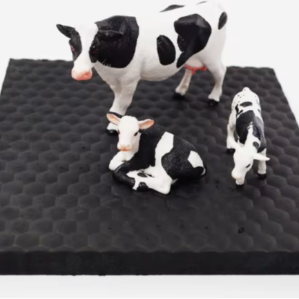 Non-slip stable mat EPDM rubber and nitrile rubber sheet horse mat