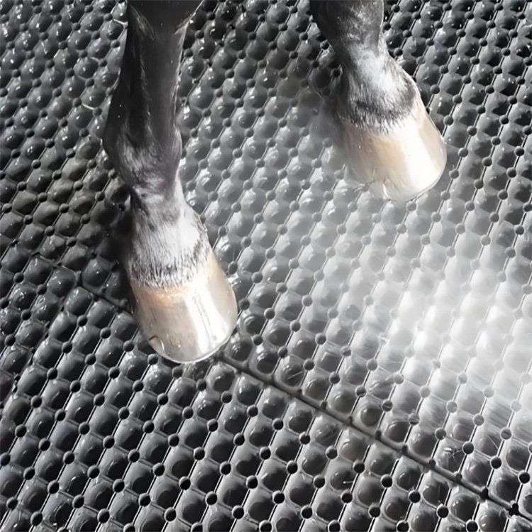 Non-slip stable mat EPDM rubber and nitrile rubber sheet horse mat